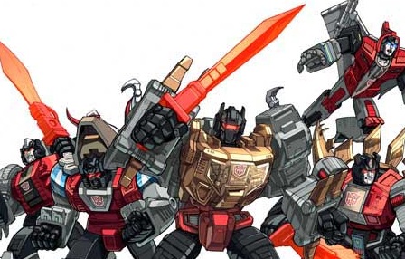Dinobots Group shot. Print